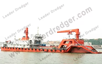 LD12000DP dual pump Large dredge for port construction completed delivery - Leader Dredger